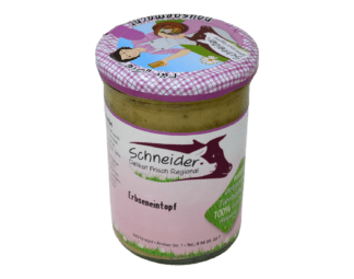 Erbsen Eintopf im Glas