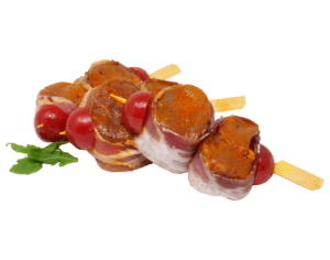 Filetspieße vom Schwein, pikant mariniert
