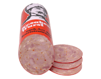 Kosakenwurst Aufschnitt