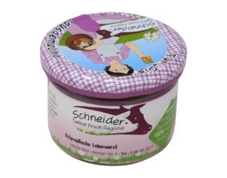 Ostpreußische Leberwurst im Glas