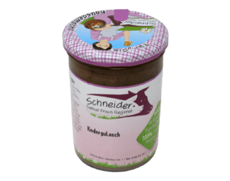 Rindergulasch im Glas