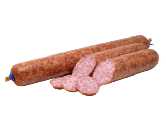 Schlachtwarme Ahle Worscht geräuchert