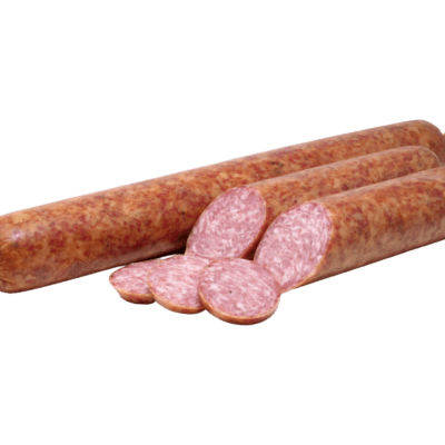 Schlachtwarme Ahle Worscht geräuchert