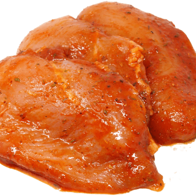 Hähnchenbrust Paprika mariniert