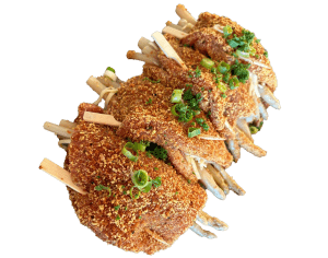 Spargelschnitzel vom Schwein gefüllt mit Spargel und Käse